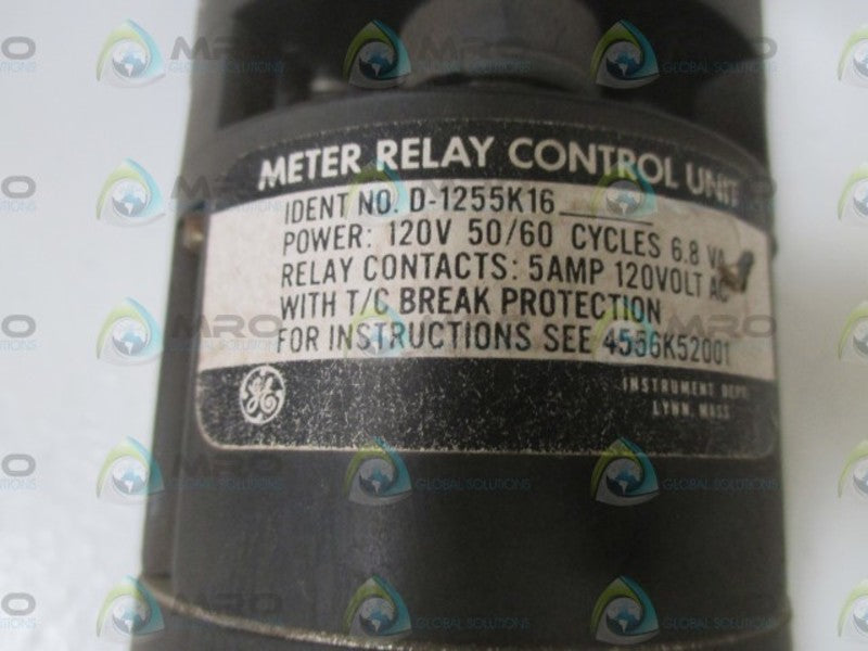 GENERAL ELECTRIC D-1255K16 0-1800 UNMP
