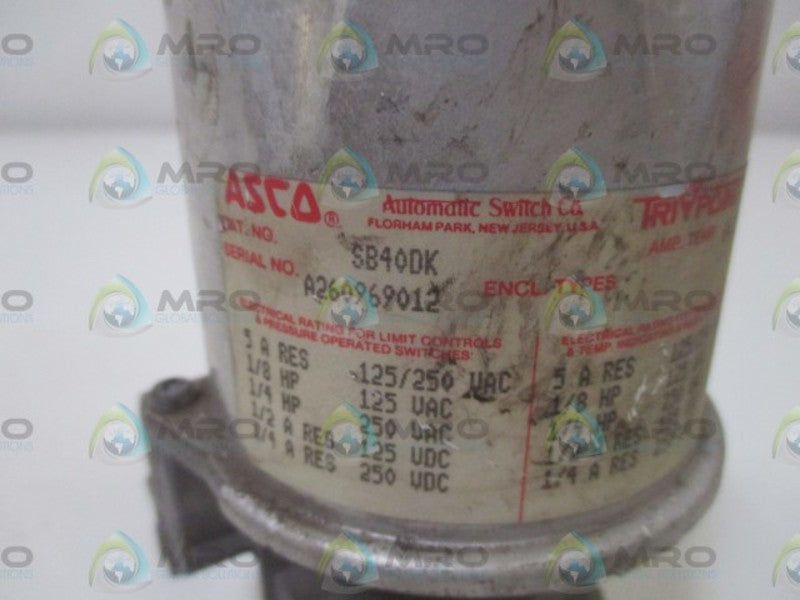 ASCO SB40DK UNMP