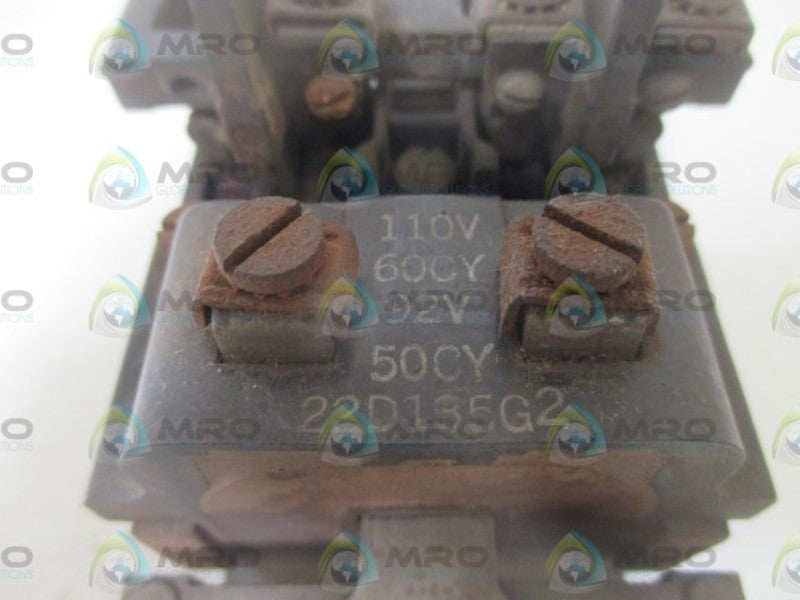 GENERAL ELECTRIC CR2810A14AJ 110V UNMP