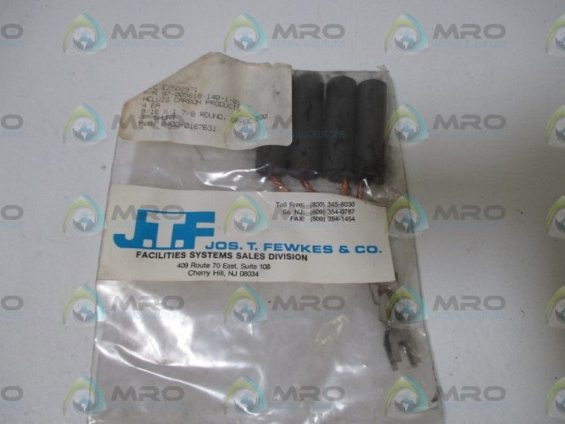 LOT OF 4 JOS.T.FEWKES & CO. 97-005618-140-1-01 3" SHUNT NSNP IN A FACTORY BAG