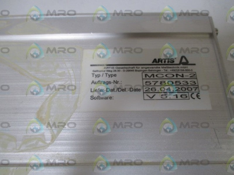 ARTIS MCON-2 (NO KEY) NSNP