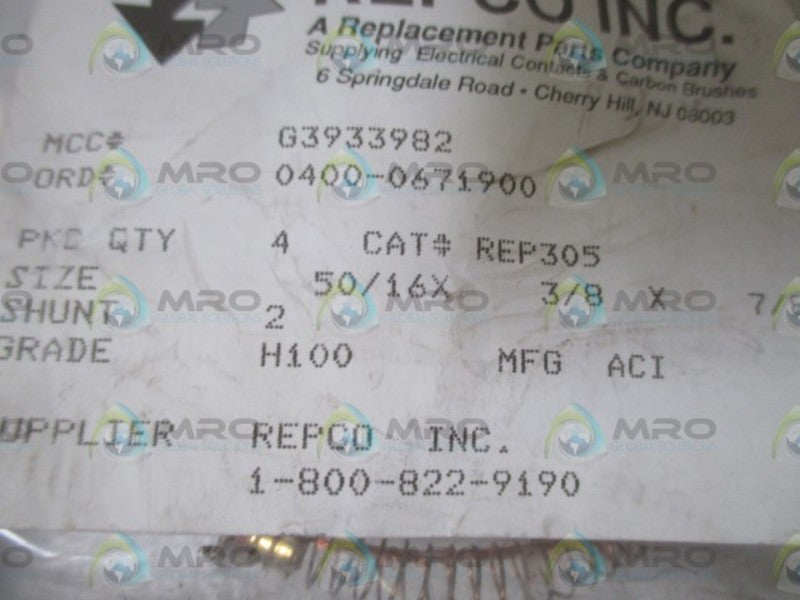 LOT OF 4 REPCO REP305  NSMP