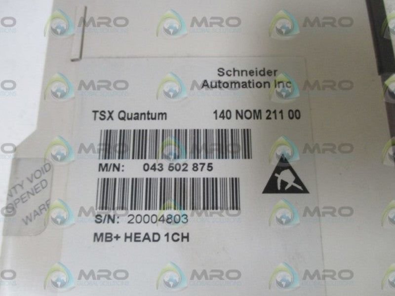 SCHNEIDER 140 NOM 211 00 MB+HEAD 1CH  NSNP