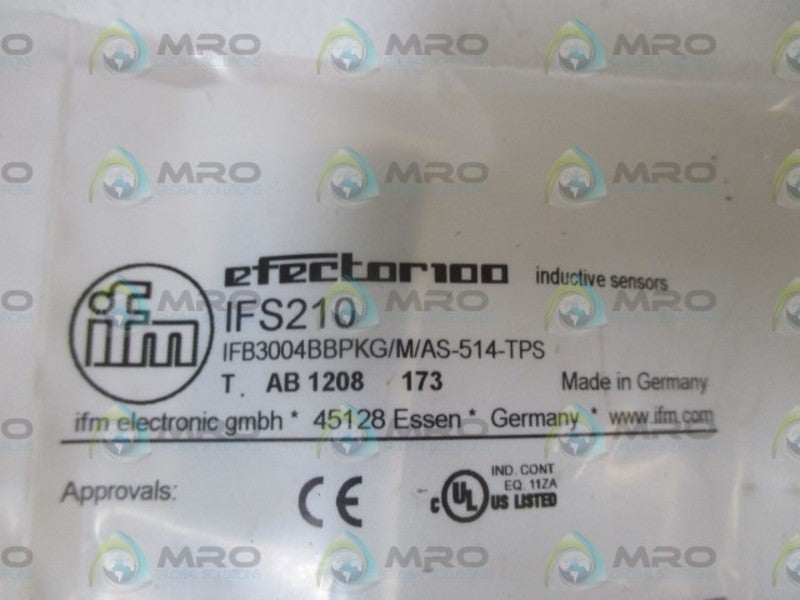 IFM EFECTOR IFS210 NSMP