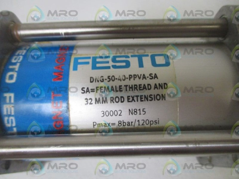 FESTO DNG-50-40-PPVA-SA PNEUMATIC CYLINDER  NSNP