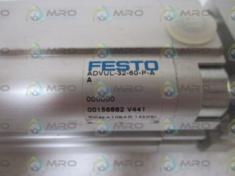 FESTO ADVUL-32-60-P-AA PNEUAMTIC CYLINDER  NSNP