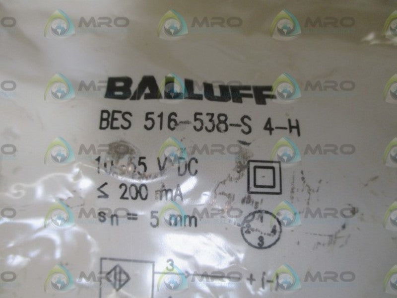 BALLUFF BES 516-538-S-4-H PROXIMITY SWITCH  NSMP
