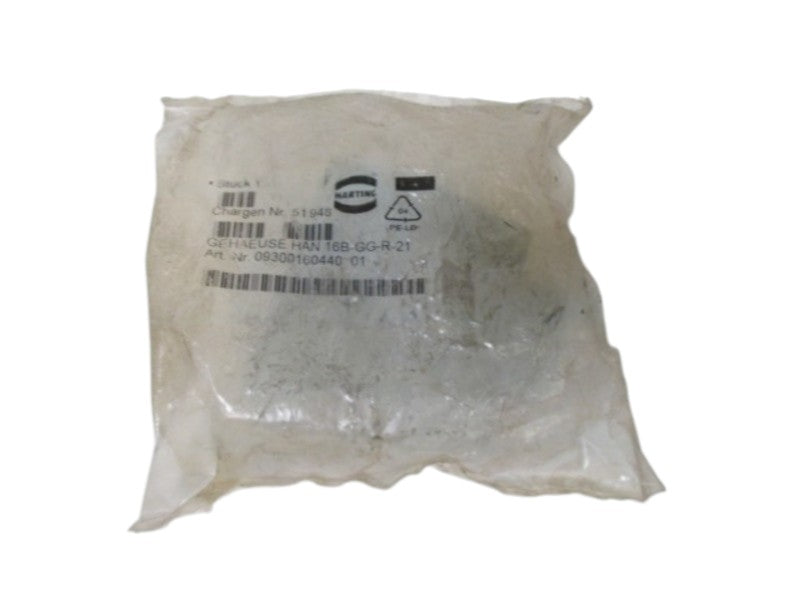 HARTING HAN 16B-GG-R-21 CONNECTOR HOOD  NSMP