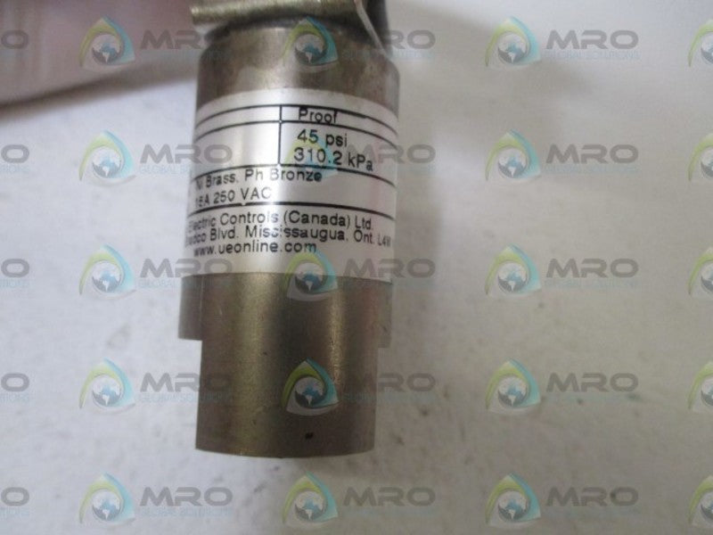 UNITED ELECTRIC J40-224 PRESSURE SWITCH  UNMP