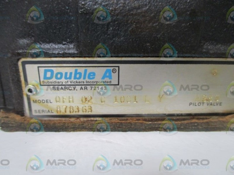 DOUBLE A QFH 02 C 10C1 L Y SOLENOID VALVE  NSNP