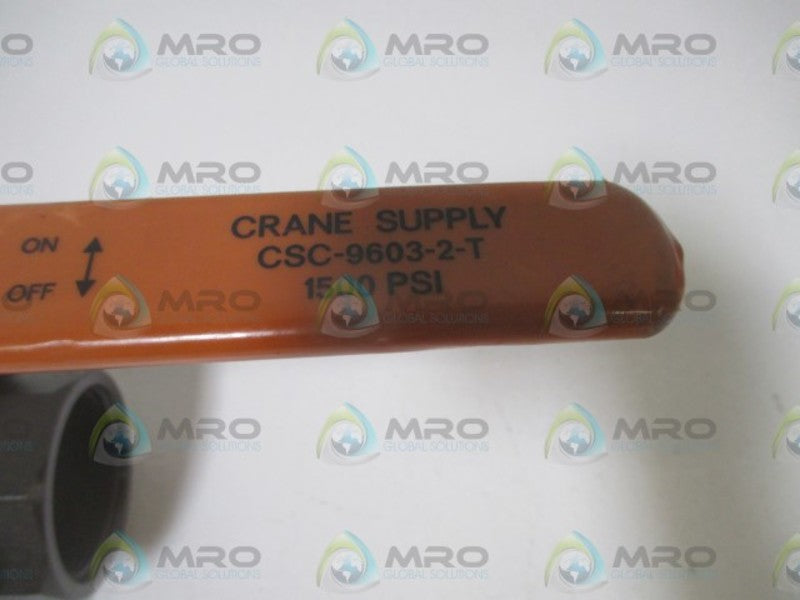 CRANE 1 1/4"- 1 1/2R 1500 WOG BALL VALVE  NSNP