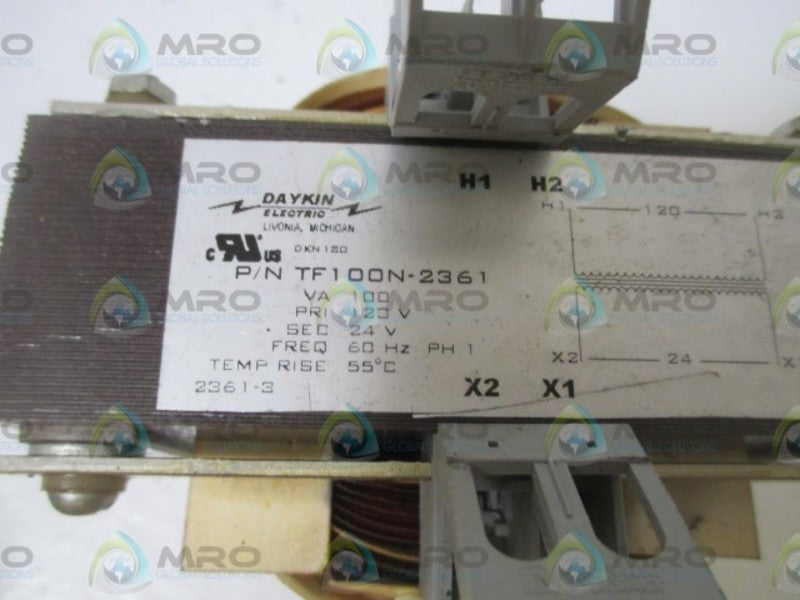 DAYKIN TF100N-2361 TRANSFORMER  NSNP