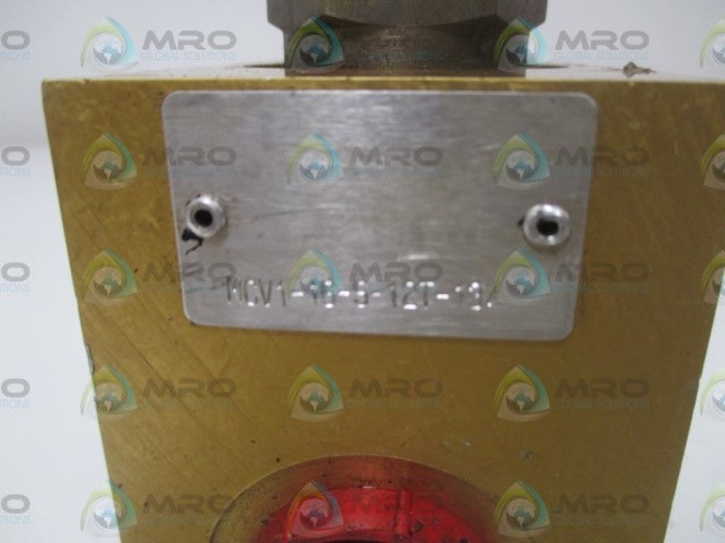 VICKERS MCV1-16-S-12T-31 CHECK VALVE  NSNP