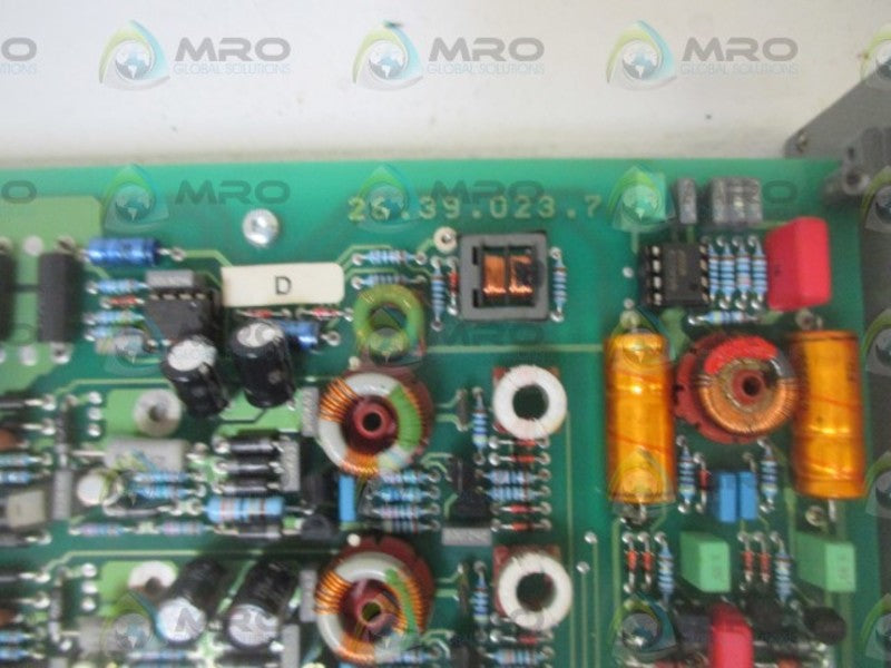 SIEB & MEYER 26.39.023.7 SERVO AMPLIFIER  UNMP