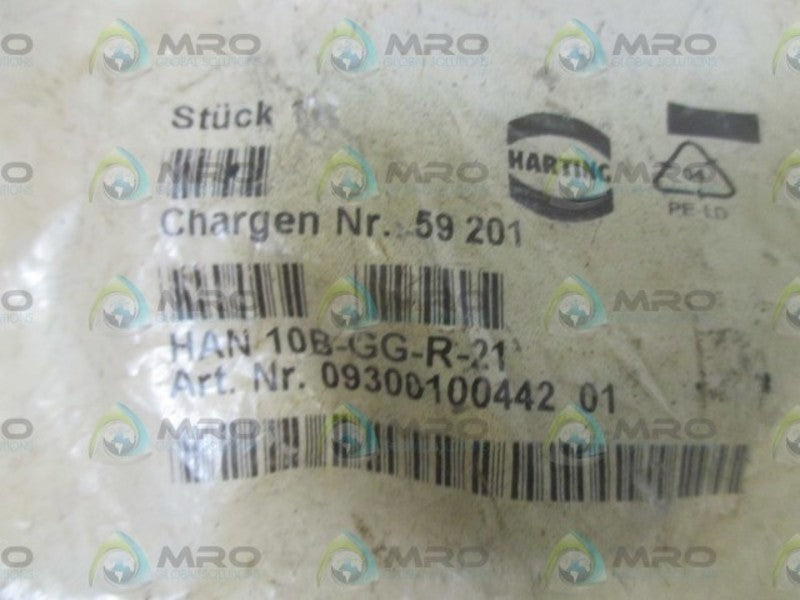 HARTING  09300100442 POWER CONNECTOR HOSUING  NSMP