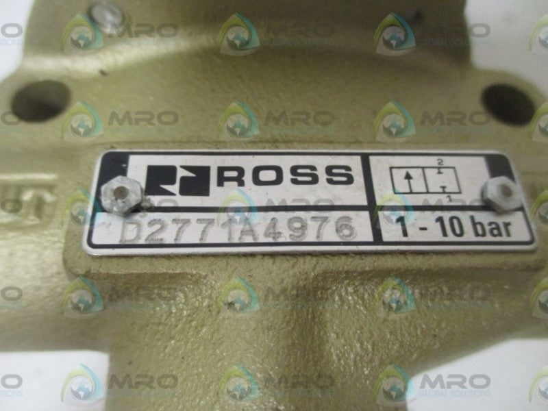 ROSS D2771A4976  SOLENOID VALVE 110-120/60  NSNP