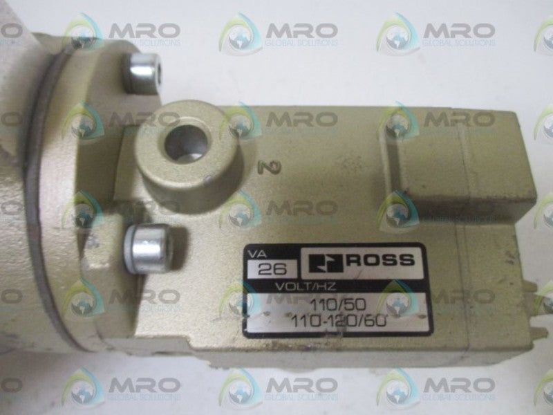 ROSS D2773B4037  SOLENOID VALVE 110-120/60  NSNP