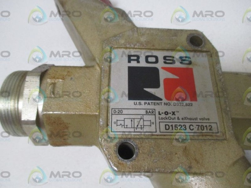 ROSS D1523 C 7012 SOLENOID VALVE (AS PICTURED)  UNMP