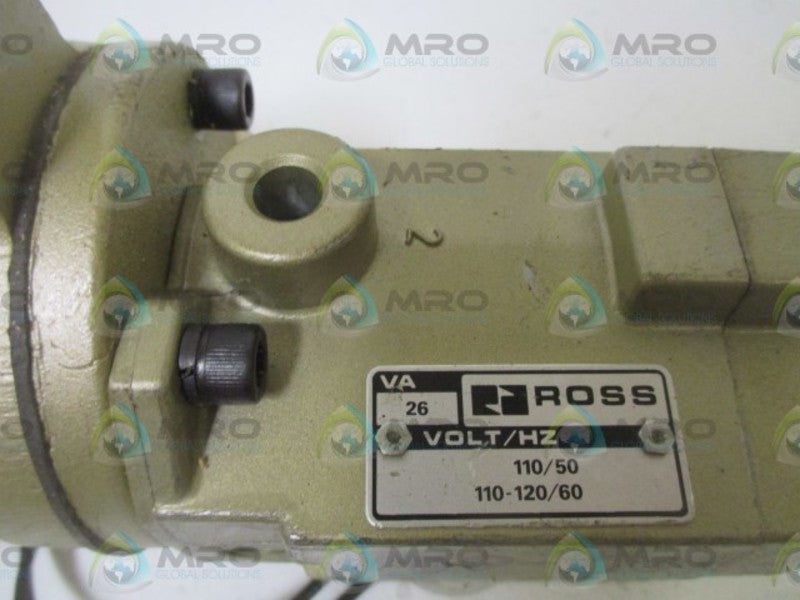 ROSS 2773B6047  SOLENOID VALVE 110-120/60  NSNP