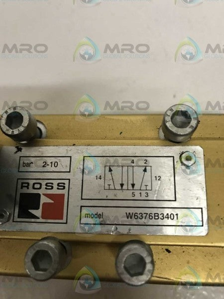 ROSS W6376B3401 SOLENOID VALVE NSNP