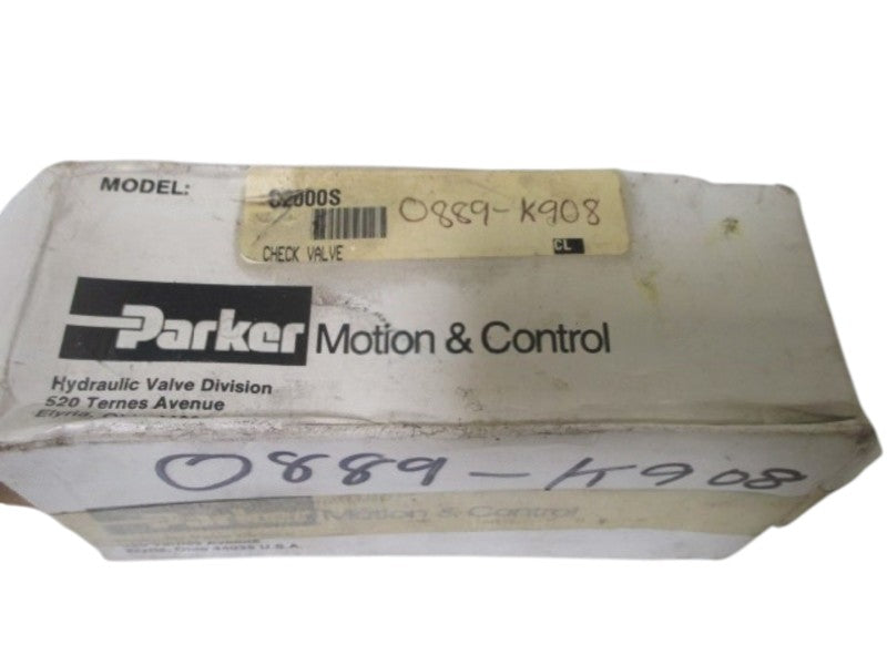 PARKER C2000S CHECK VALVE  NSMP