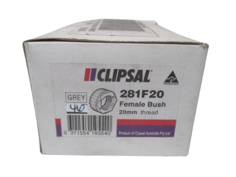 LOT OF 46 CLIPSAL 281F20 FEMALE BUSH NSMP