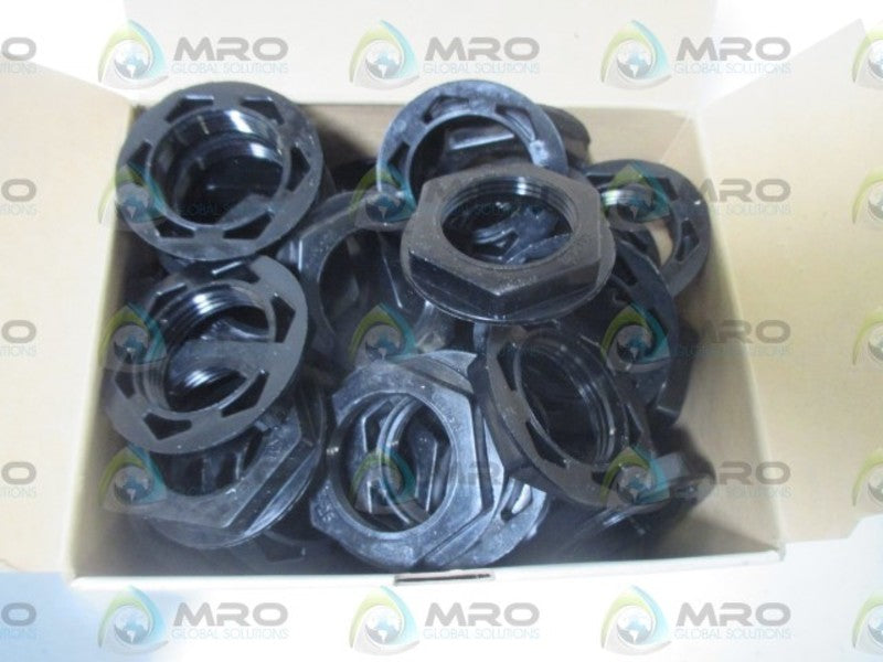 LOT OF 58 CLIPSAL 259/25 HEXAGONAL LOCK NUTS NSMP