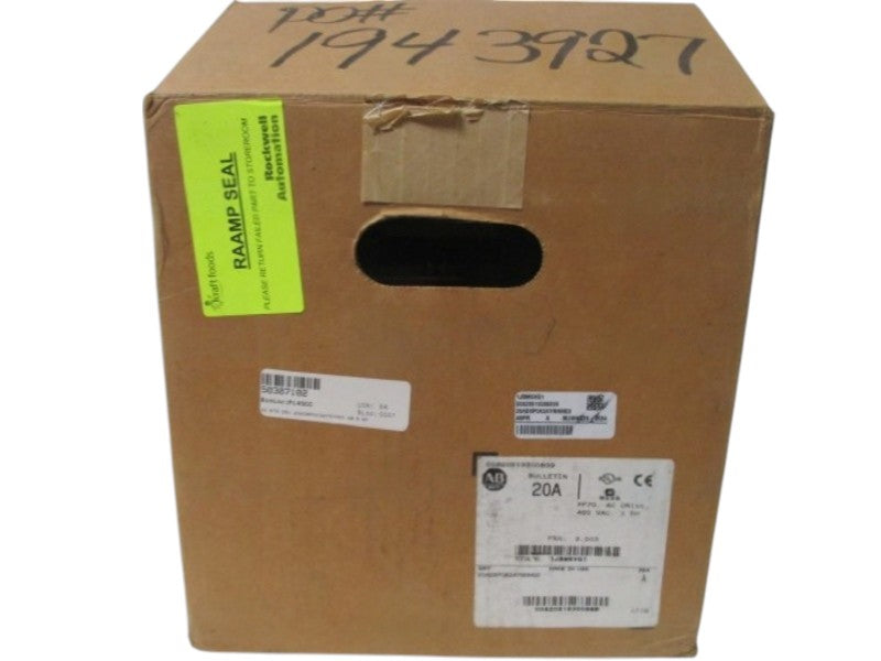 INDUSTRIAL SPARE PART 20AD8P0A3AYNNNG0 SER.A POWERFLEX AC DRIVE  NSMP