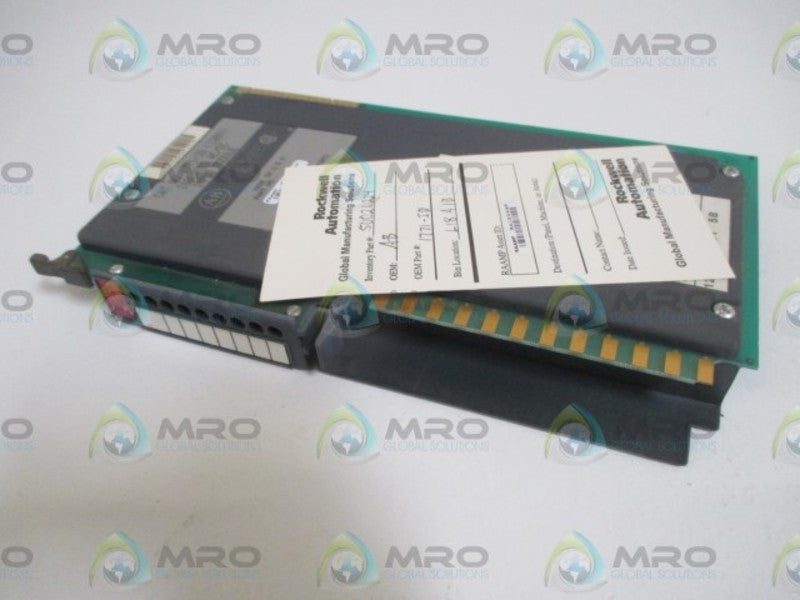 ALLEN BRADLEY 1771-ID INPUT MODULE (REMANUFACTURED)  NSMP