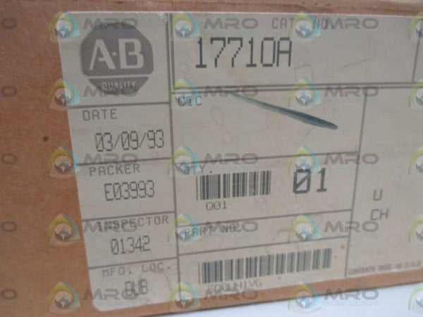 ALLEN BRADLEY 1771-OA SER. B DATE: 1993  NSFS