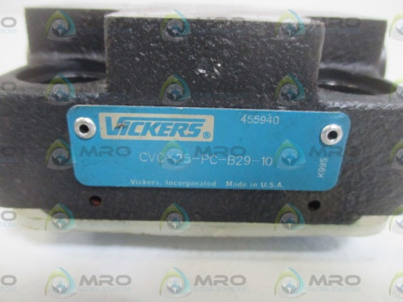 VICKERS CVC-25-PC-B29-10 SOLENOID VALVE  NSNP