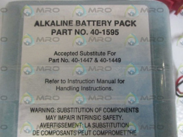 ALKALINE 40-1595 BATTERY PACK  NSNP