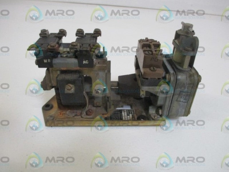 SQUARE D  9050-B0-5D SER.E TIMING RELAY  UNMP