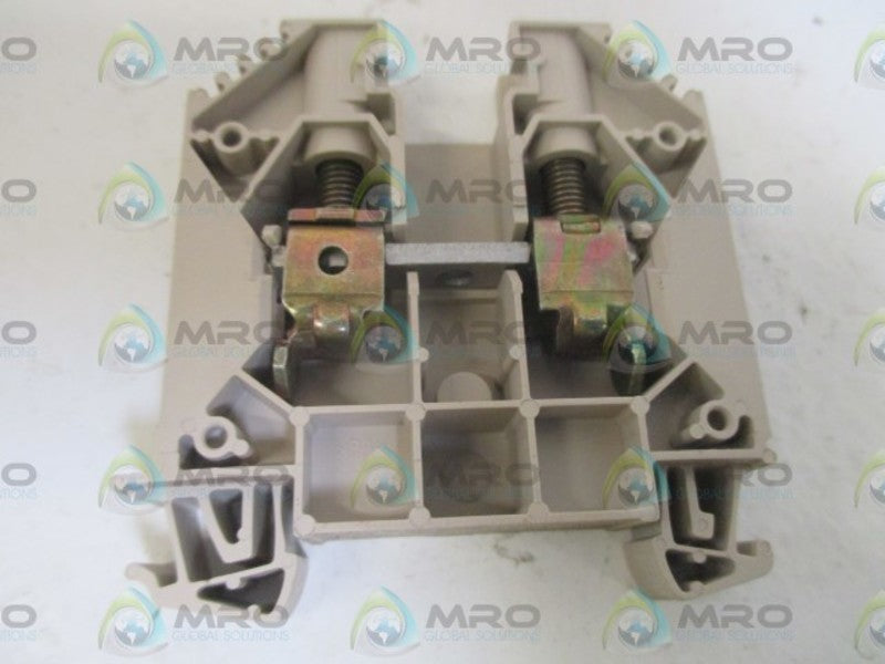 LOT OF 28 WEIDMULLER WDU16 TERMINAL BLOCKS NSNP