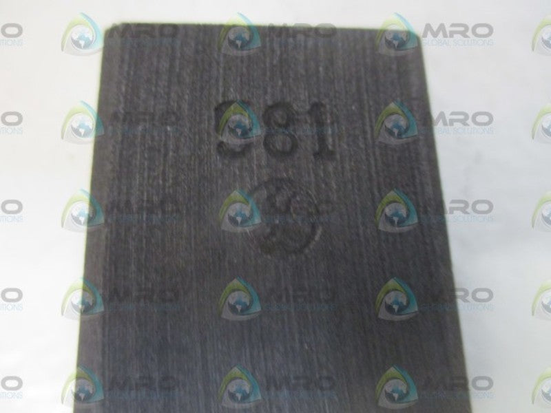 GENERAL ELECTRIC 581 CARBON BRUSH  NSNP