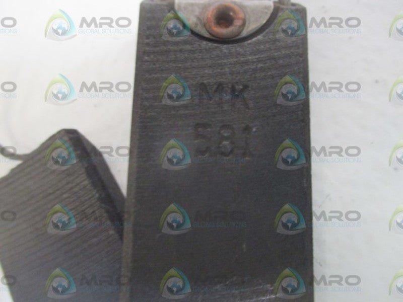 GENERAL ELECTRIC MK 581 CARBON BRUSH  NSNP