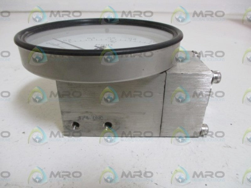 ASHCROFT 45-1132SD-25B-XC4NHTMV6-1# PRESSURE GAUGE 0-1 PSID  UNMP
