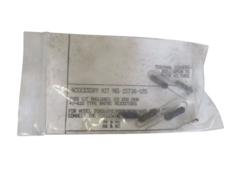 LOT OF 5 15738-125 RESISTOR NSNP IN A BAG