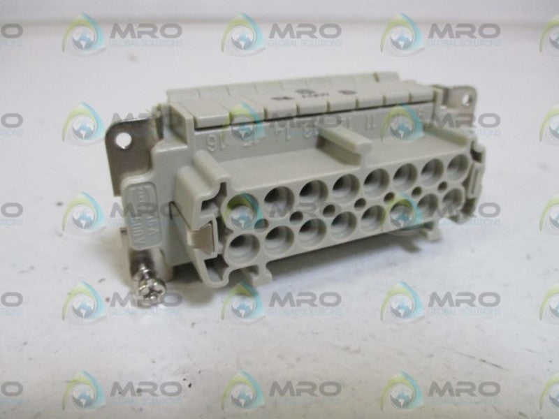 HARTING HAN EAV 16-PIN CONNECTOR  NSNP