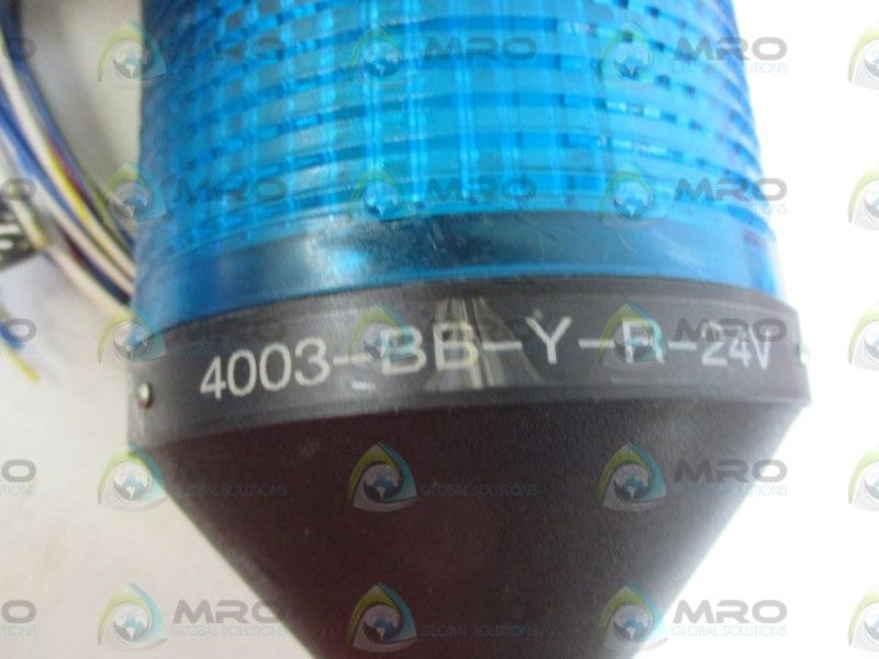 SCC 4003-BB-Y-R-24V STACK LIGHT  UNMP