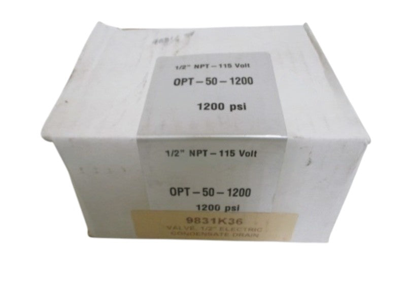 OPTIMUM OPT-50-1200 1/2" ELECTRIC CONDENSATE DRAIN VALVE  NSMP