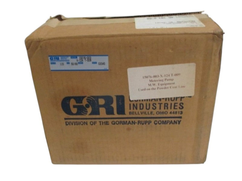 GORMAN PUMP 15076-003 METERING PUMP  NSMP