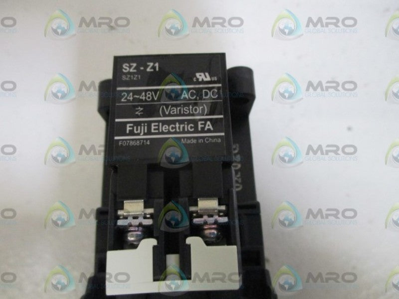 FUJI ELECTRIC SC-E04 W/SZ-A22/T W/SZ-Z1 CONTACTOR  NSNP