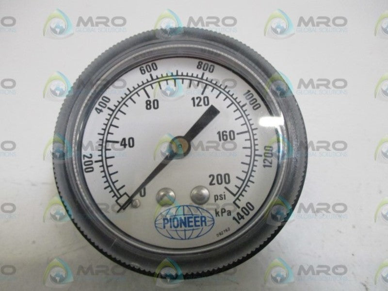MASH INSTR. G28208 PIONER AIR SYSTEM 0-200PSI  NSMP