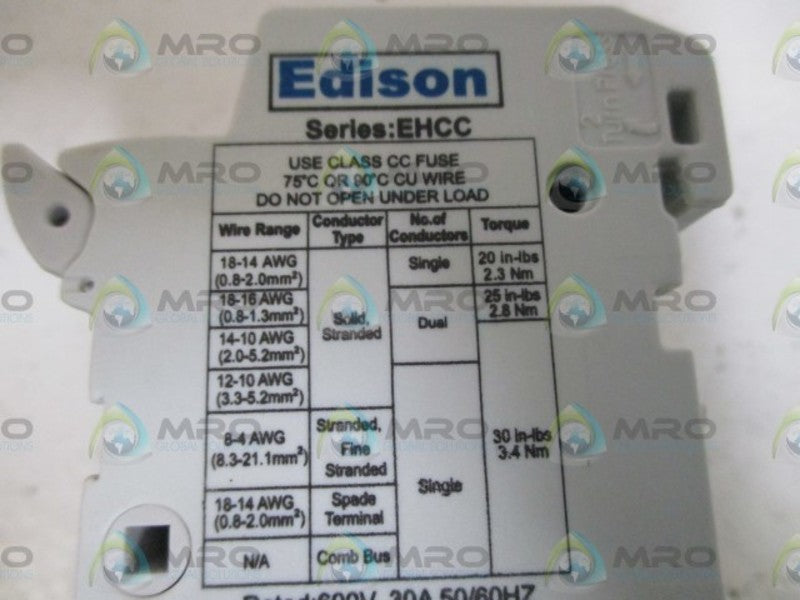 EDISON EHCC FUSE HOLDER  NSNP