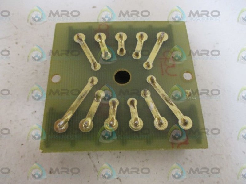 LOT OF 10 CURTIS RS11 RELAY SOCKET NSNP