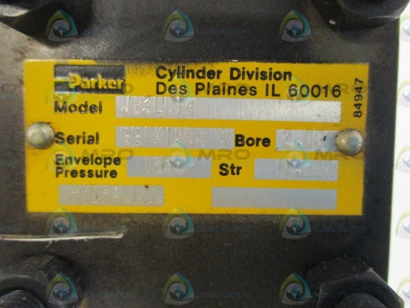 PARKER JB3LU14 PNEUMATIC CYLINDER  NSNP