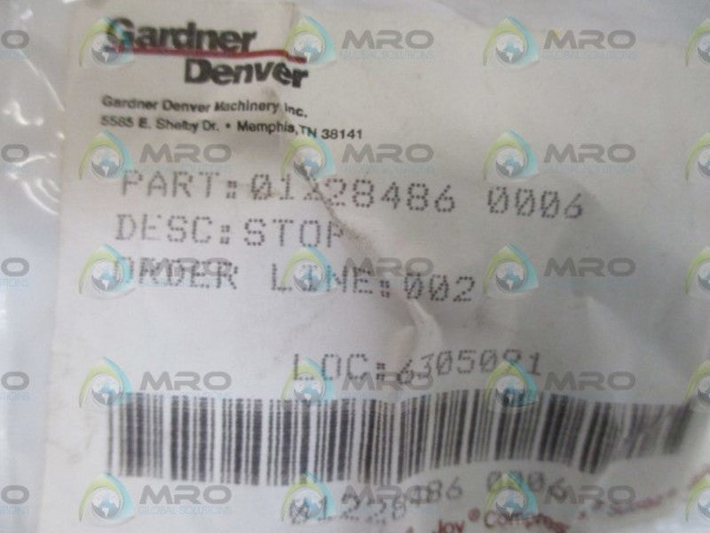 GARDNER DENVER 01228486 0006 STOP  NSMP