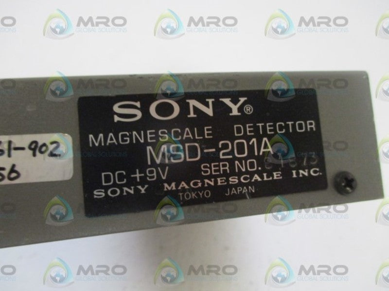 SONY MSD-201A MAGNETSCALE DETECTOR  NSNP