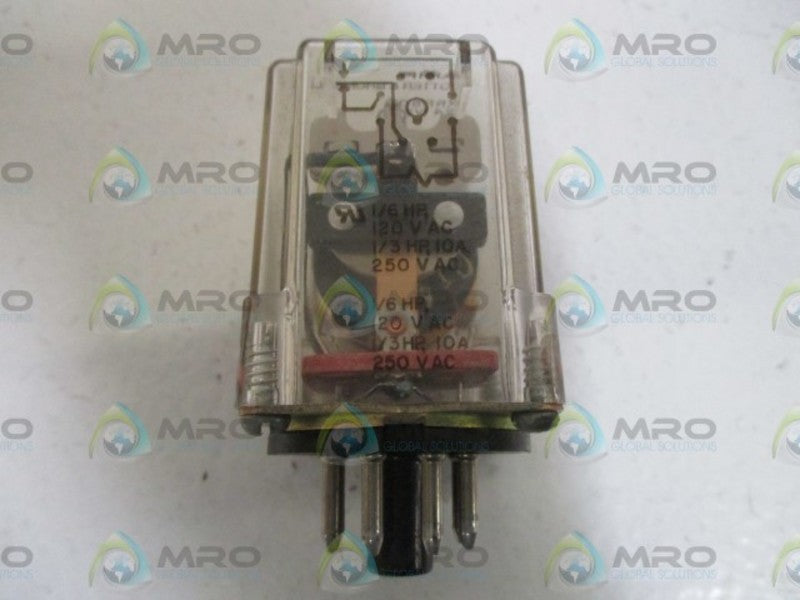LOT OF 8 POTTER & BRUMFIELD KRP5DG RELAY 24VDC UNMP